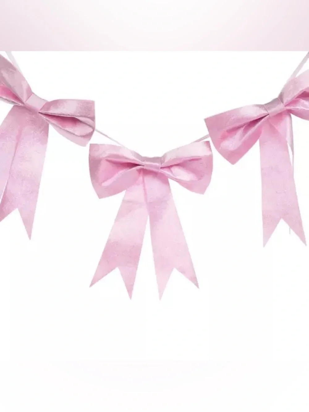 Velvet Bow Garland